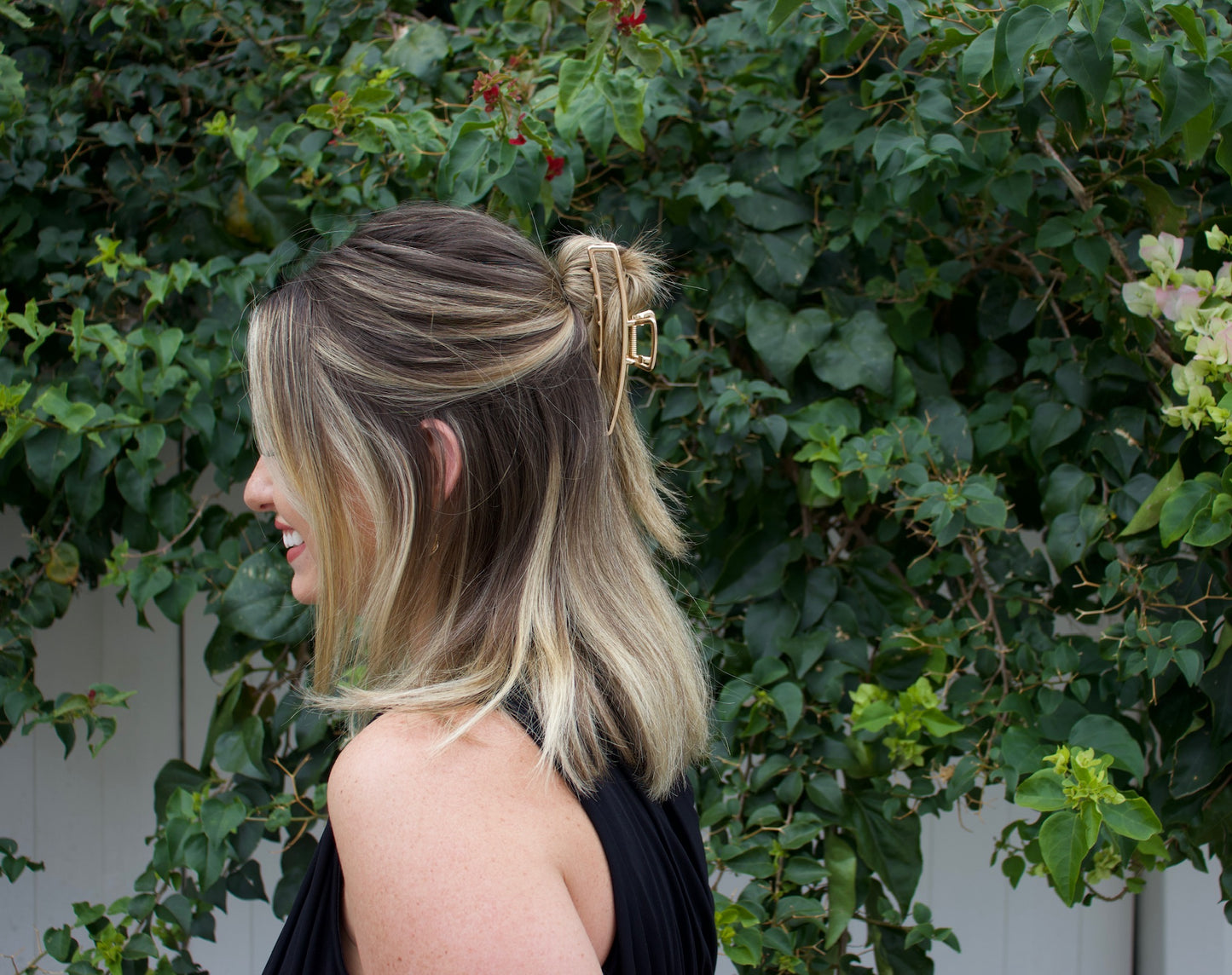 Gold Metal Claw Clip