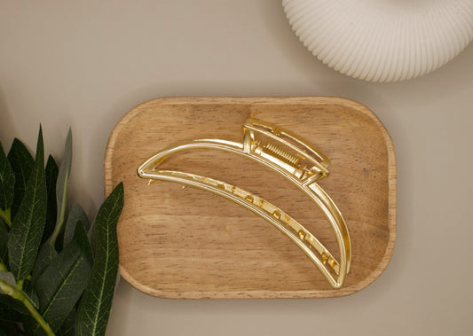 Gold Metal Claw Clip
